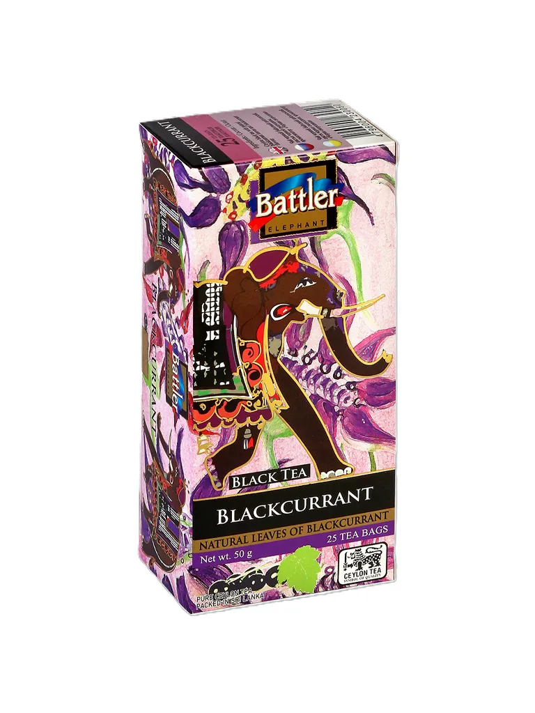 Ceylon Black Tea with Blackcurrant - 25 Tea Bags