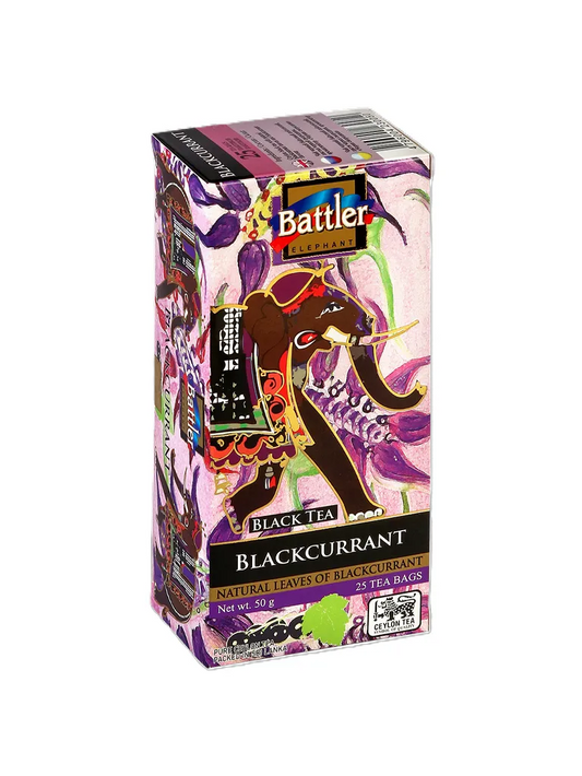 Ceylon Black Tea with Blackcurrant - 25 Tea Bags