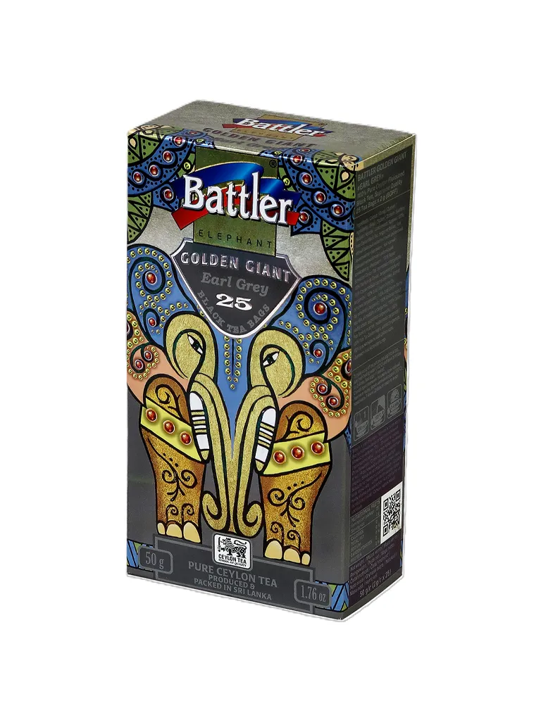 Golden Giant Earl Grey - Ceylon Black Tea 25 Tea Bags