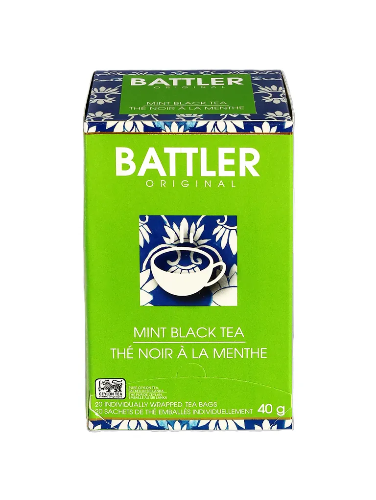 Battler Original - Envelope Tea Bags - Mint Black Tea