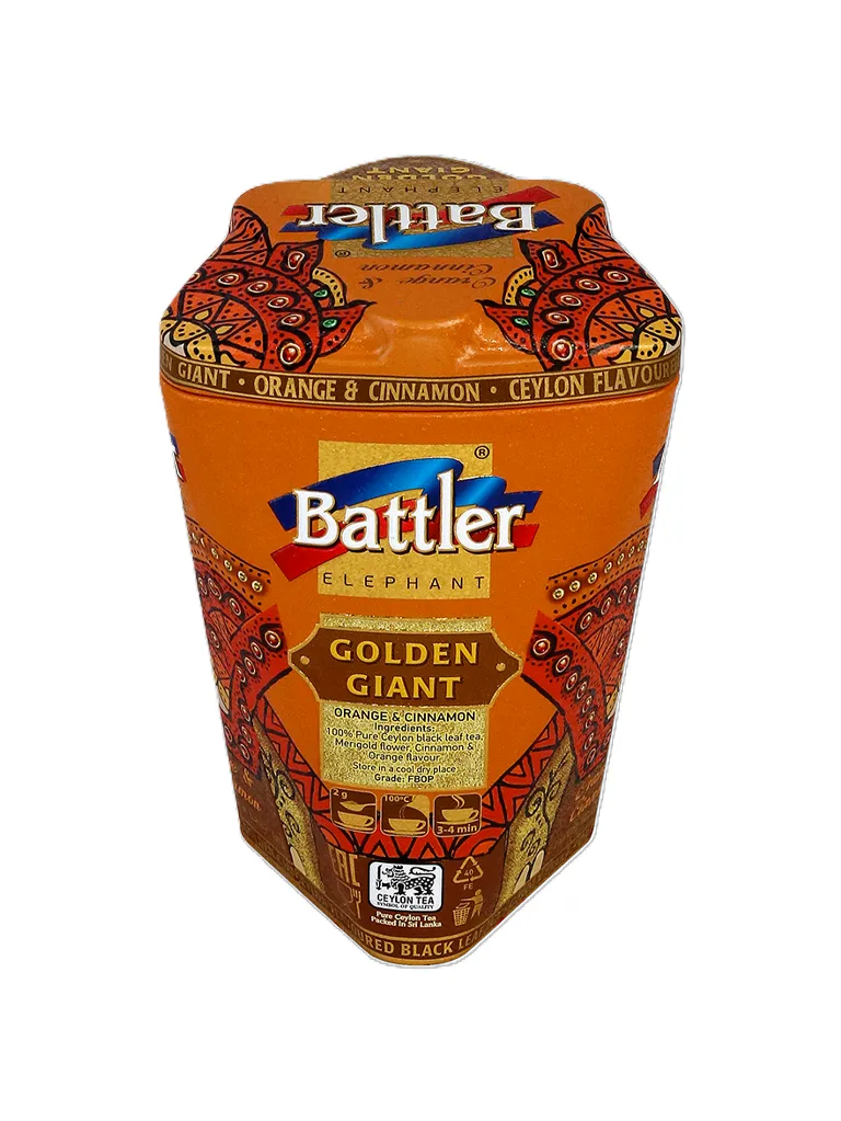 Golden Giant Orange & Cinnamon - Ceylon Black Tea 100g