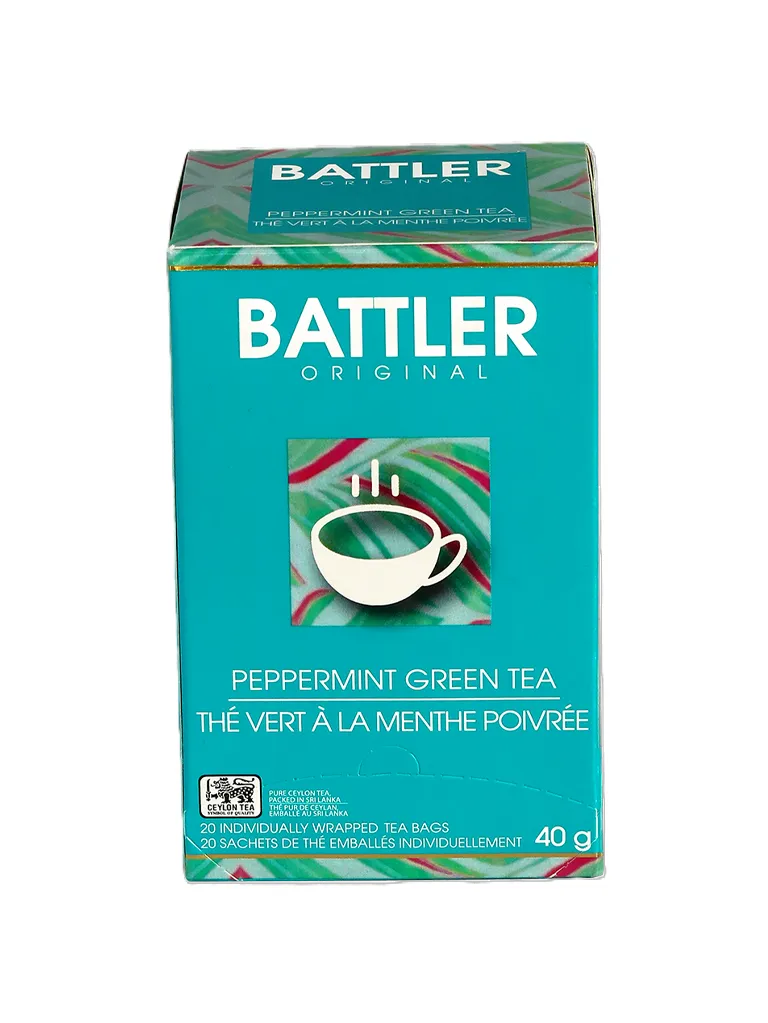 Battler Original - Envelope Tea Bags - Peppermint Green Tea