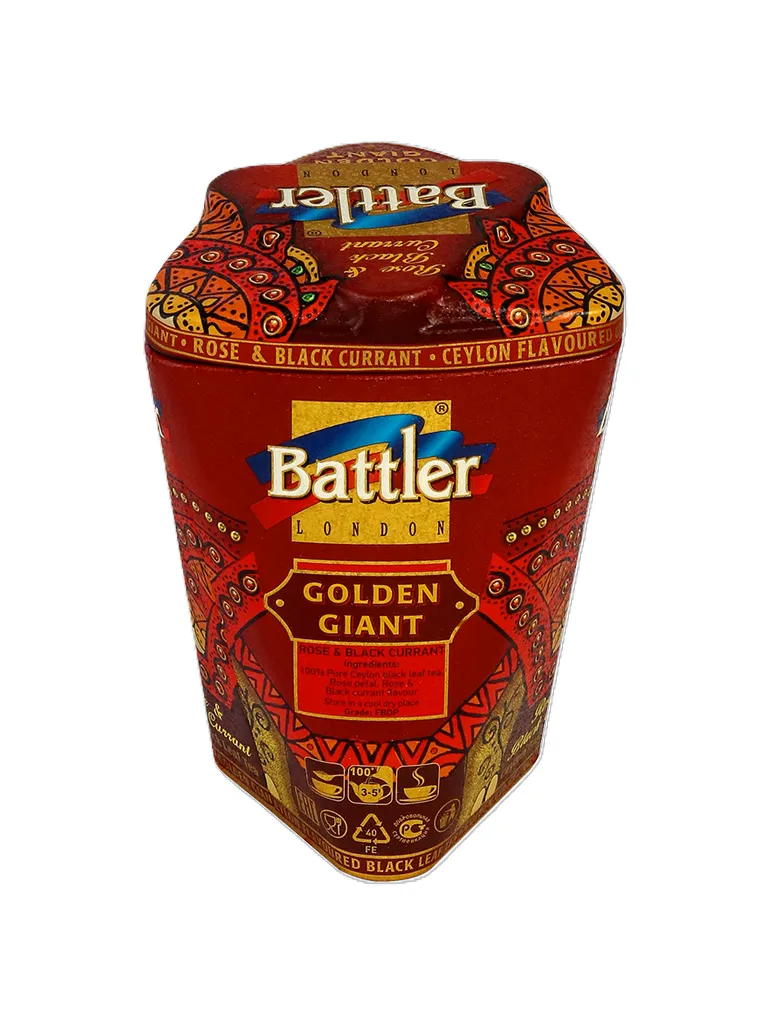 Golden Giant Rose & Blackcurrant - Ceylon Black Tea 100g