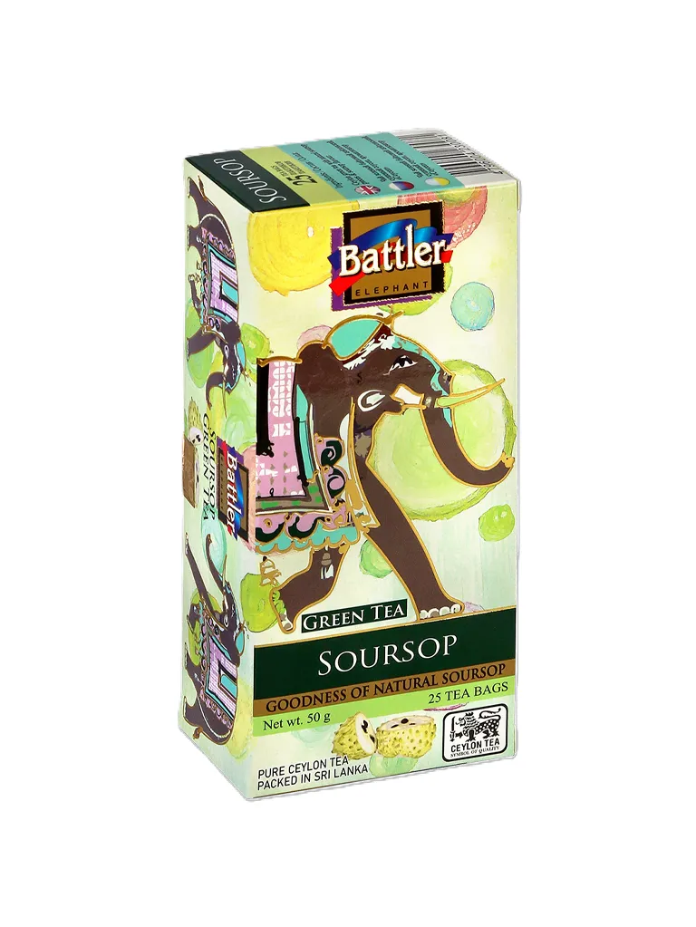 Ceylon Green Tea with Soursop - 25 Tea Bags