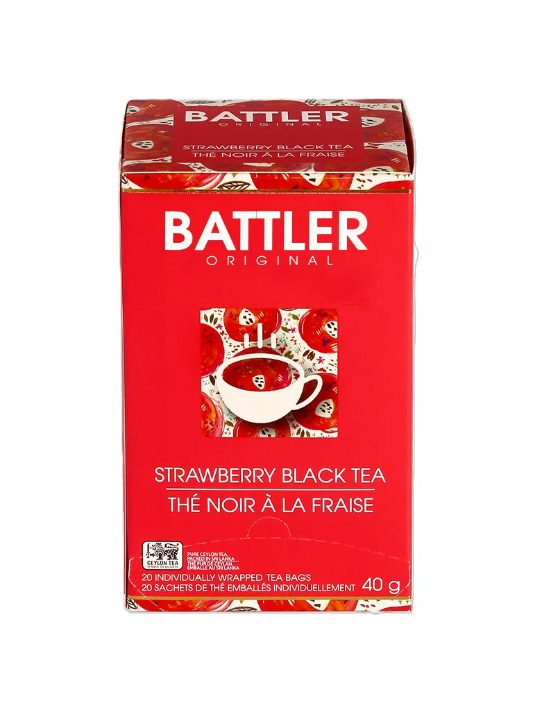 Battler Original - Envelope Tea Bags - Strawberry Black Tea