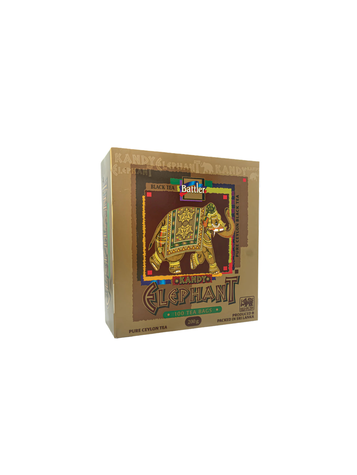 Kandy Elephant - Ceylon Black Tea 100 Tea Bags