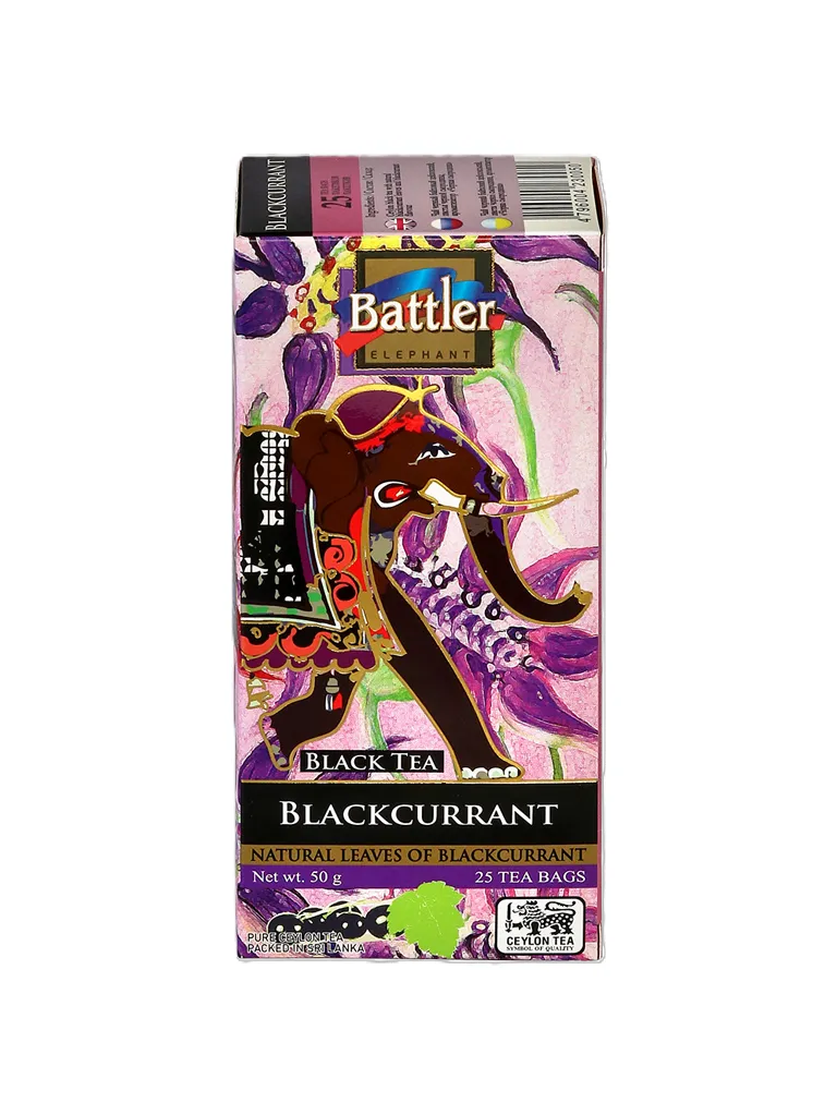 Ceylon Black Tea with Blackcurrant - 25 Tea Bags