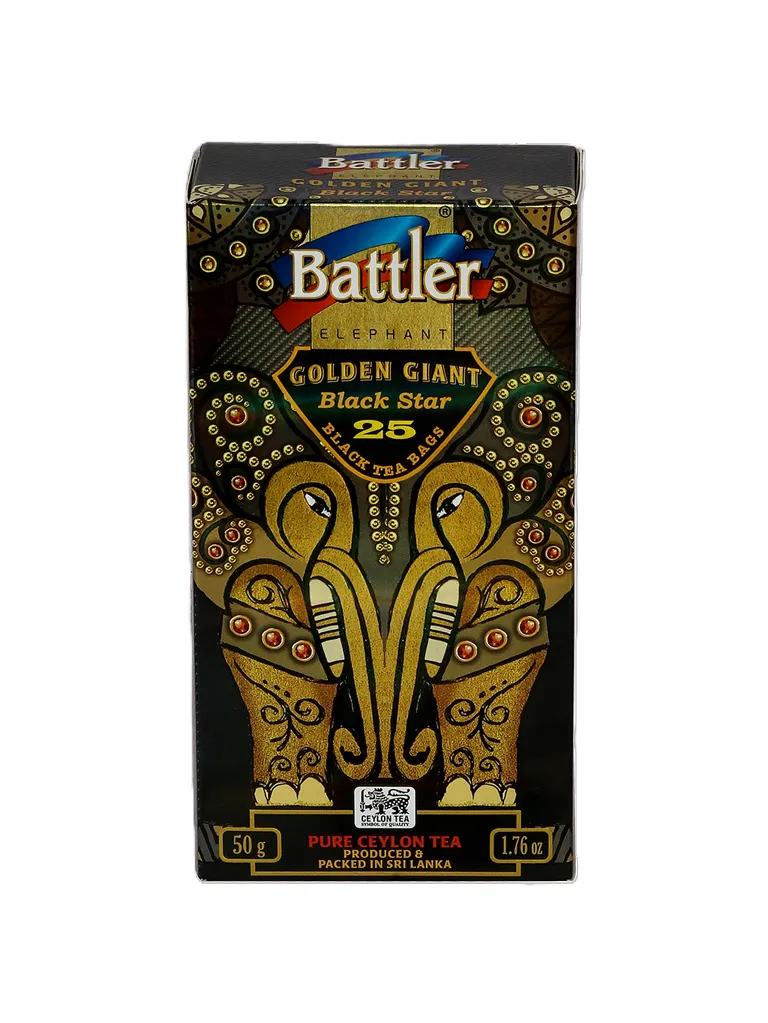 Golden Giant Black Star - Ceylon Black Tea 25 Tea Bags