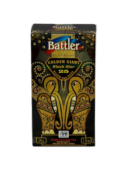 Golden Giant Black Star - Ceylon Black Tea 25 Tea Bags
