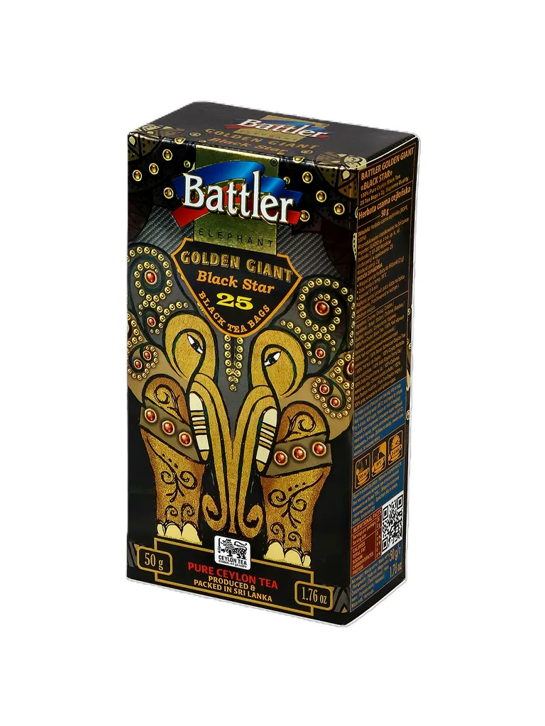 Golden Giant Black Star - Ceylon Black Tea 25 Tea Bags