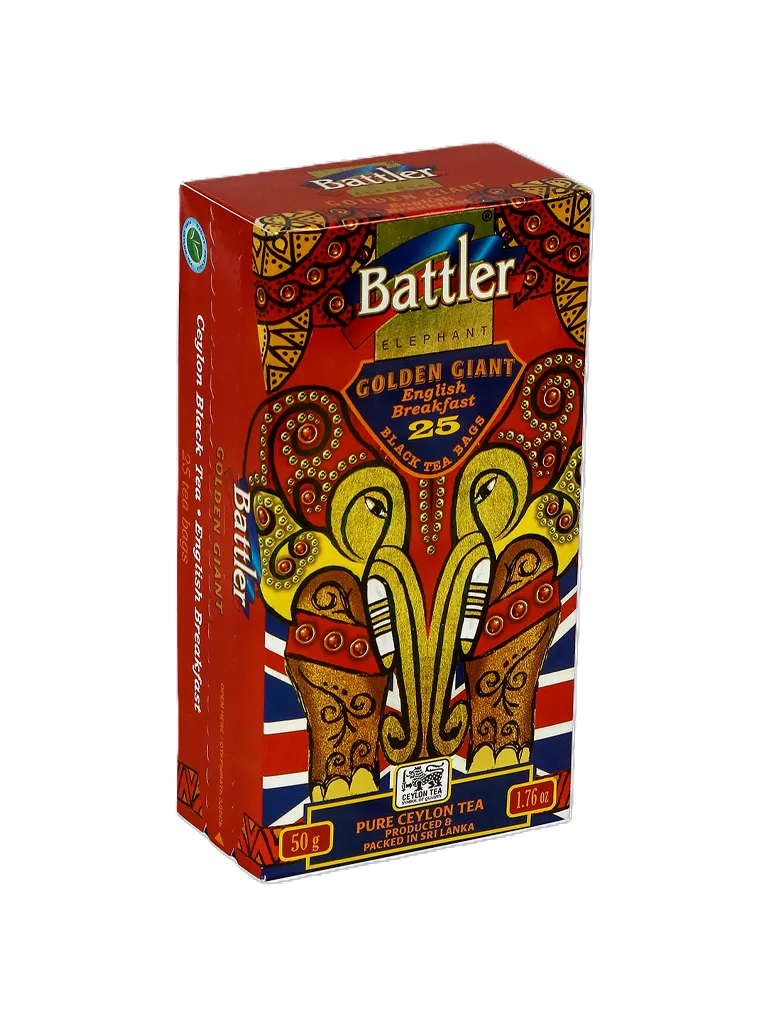 Golden Giant English Breakfast - Ceylon Black Tea 25 Tea Bags