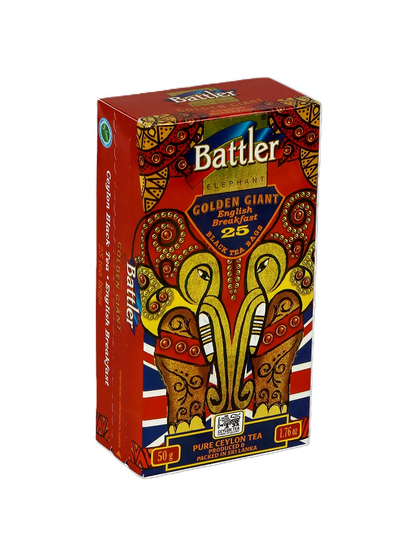 Golden Giant English Breakfast - Ceylon Black Tea 25 Tea Bags