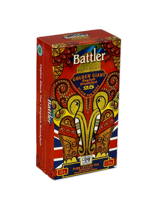 Golden Giant English Breakfast - Ceylon Black Tea 25 Tea Bags