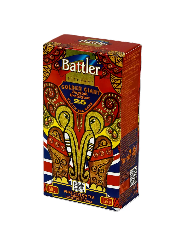 Golden Giant English Breakfast - Ceylon Black Tea 25 Tea Bags