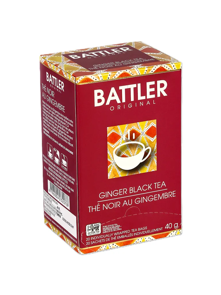 Battler Original - Envelope Tea Bags - Ginger Black Tea