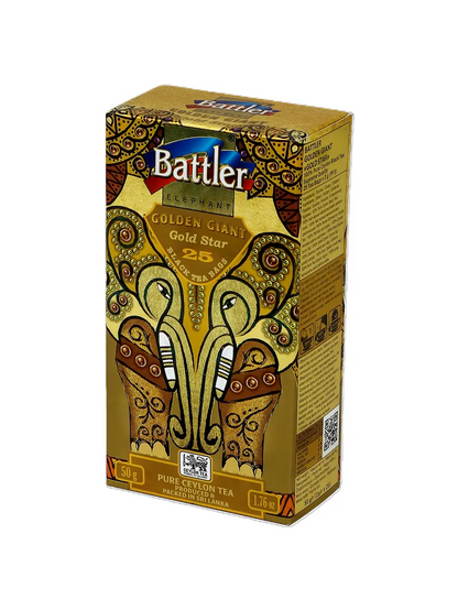 Golden Giant Gold Star - Ceylon Black Tea 25 Tea Bags