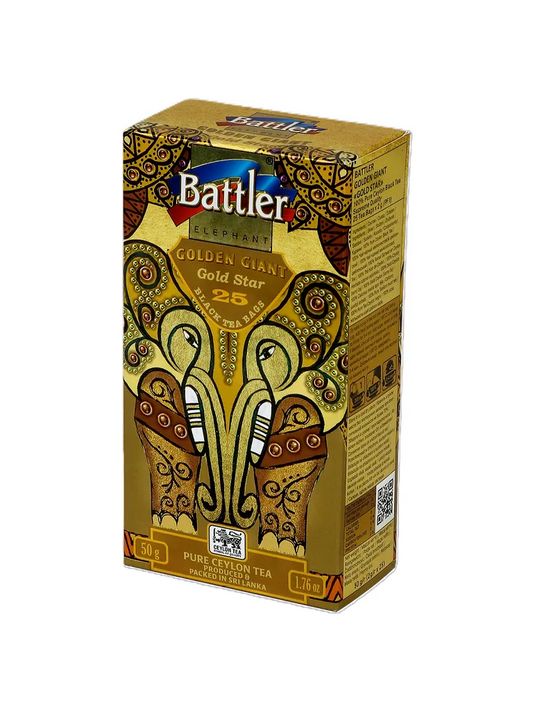 Golden Giant Gold Star - Ceylon Black Tea 25 Tea Bags