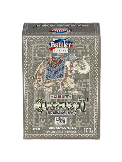 Grey Elephant Super Pekoe Bergamot - Ceylon Black Tea - 100g