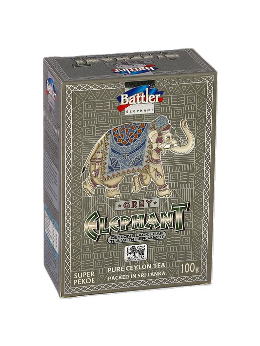 Grey Elephant Super Pekoe Bergamot - Ceylon Black Tea - 100g