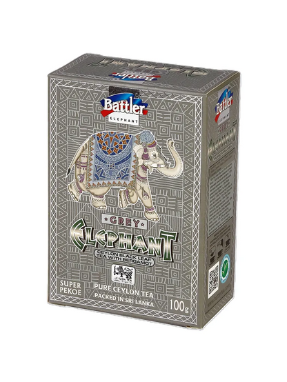 Grey Elephant Super Pekoe Bergamot - Ceylon Black Tea - 100g