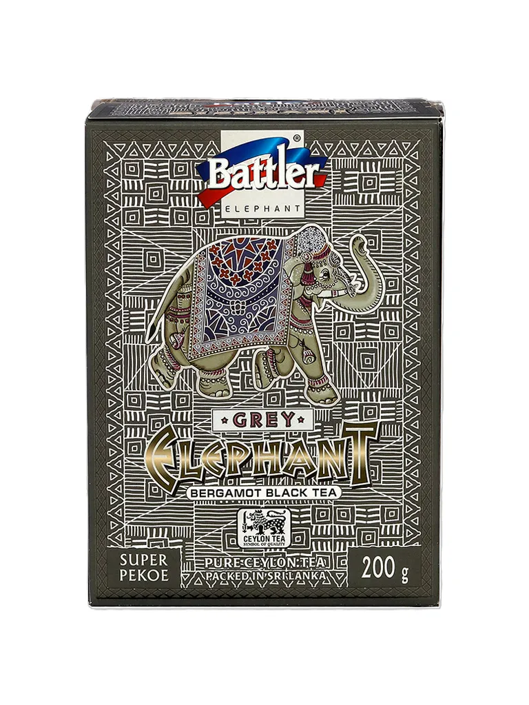 Grey Elephant Super Pekoe Bergamot - Ceylon Black Tea - 200g