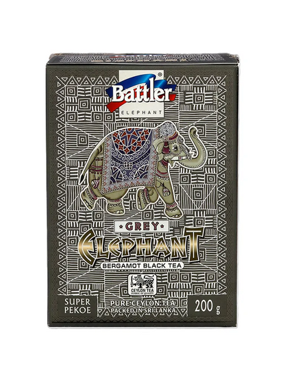 Grey Elephant Super Pekoe Bergamot - Ceylon Black Tea - 200g