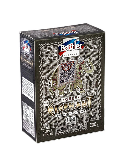 Grey Elephant Super Pekoe Bergamot - Ceylon Black Tea - 200g