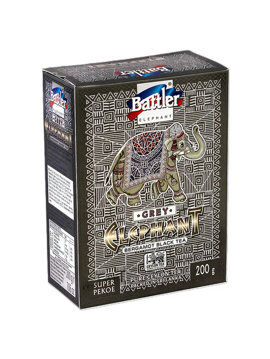 Grey Elephant Super Pekoe Bergamot - Ceylon Black Tea - 200g