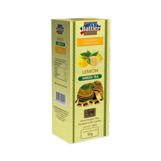 Green Tea With Lemon - 50g Carton