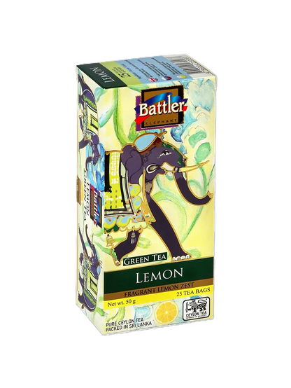 Ceylon Green Tea with Lemon - 25 Tea Bags
