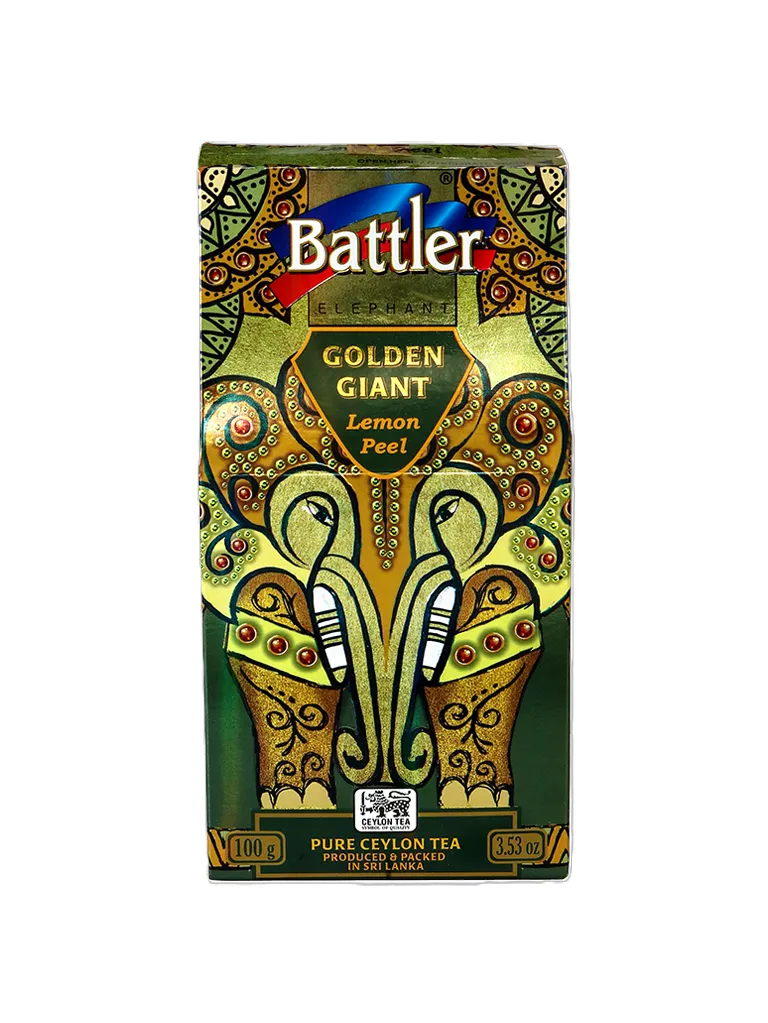 Golden Giant Lemon Peel - Ceylon Black Tea 100g