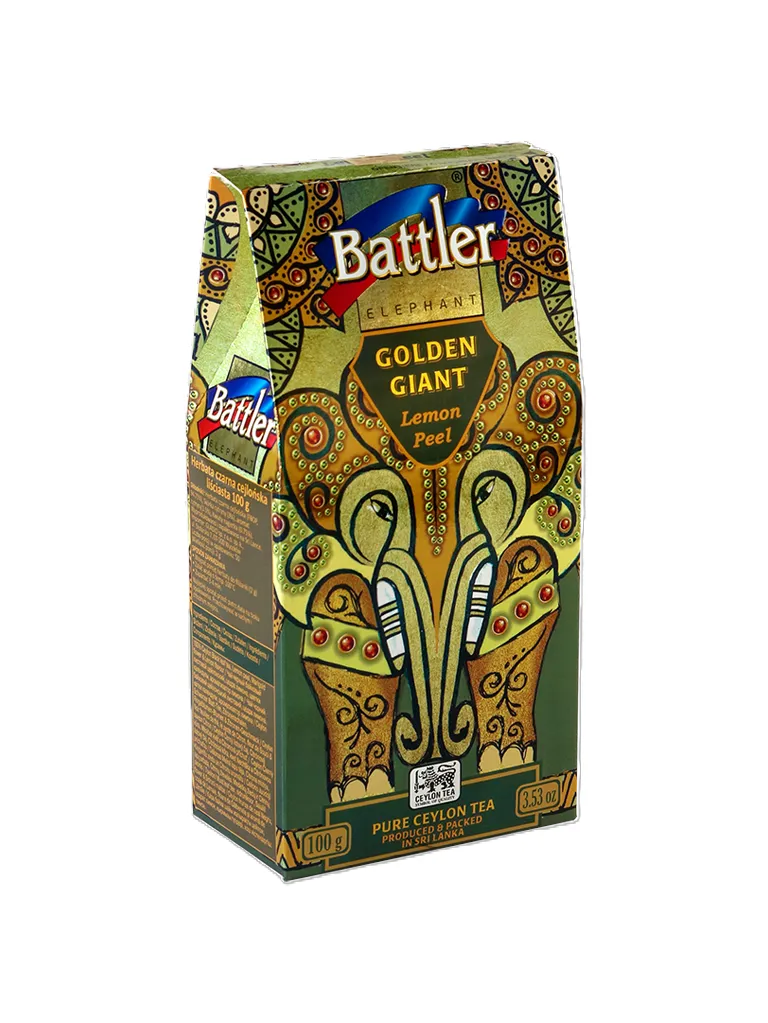 Golden Giant Lemon Peel - Ceylon Black Tea 100g