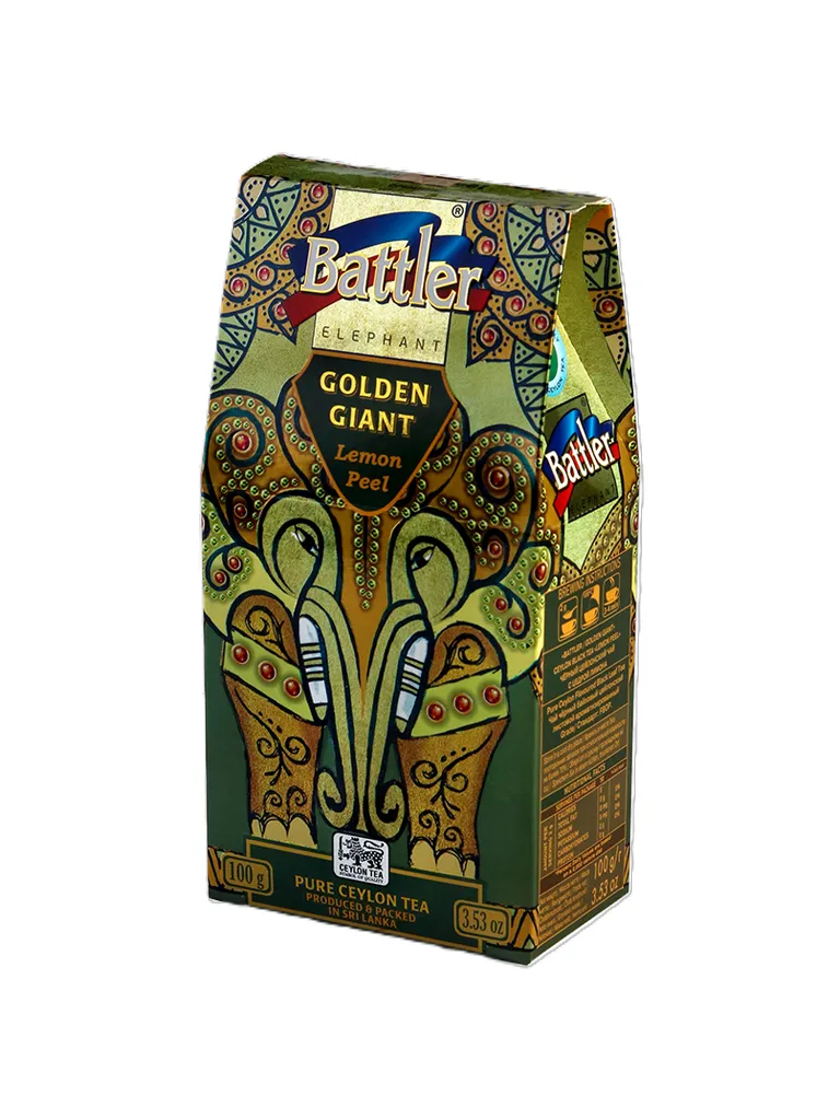 Golden Giant Lemon Peel - Ceylon Black Tea 100g