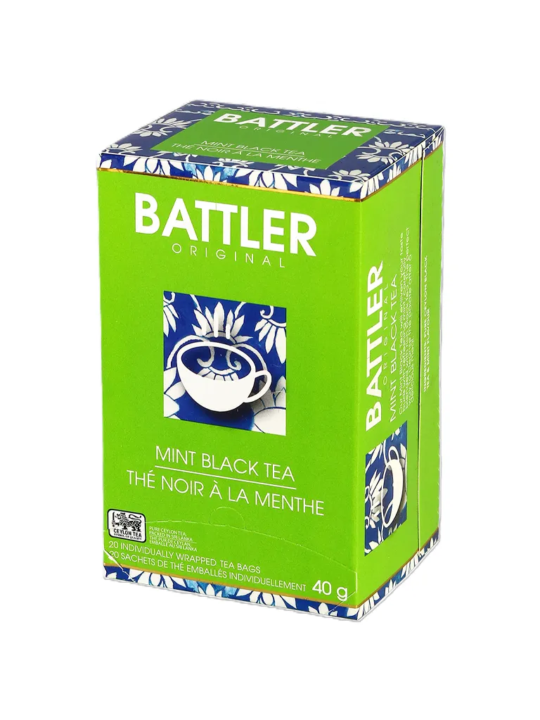Battler Original - Envelope Tea Bags - Mint Black Tea