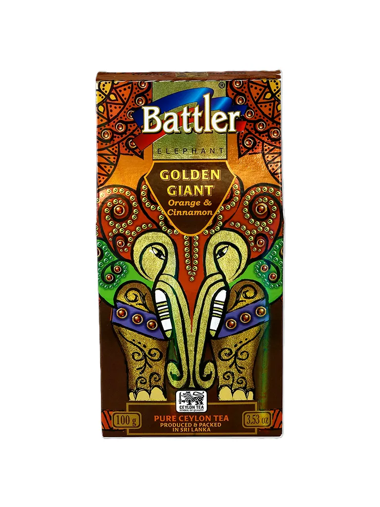 Golden Giant Orange & Cinnamon - Ceylon Black Tea 100g