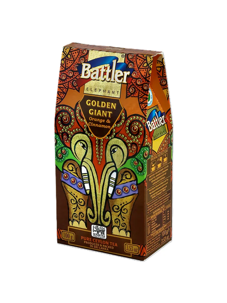 Golden Giant Orange & Cinnamon - Ceylon Black Tea 100g