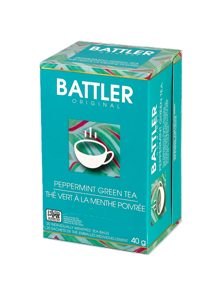 Battler Original - Envelope Tea Bags - Peppermint Green Tea