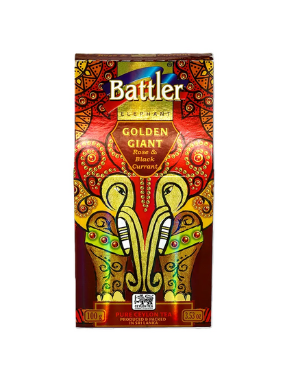 Golden Giant Rose & Blackcurrant - Ceylon Black Tea 100g