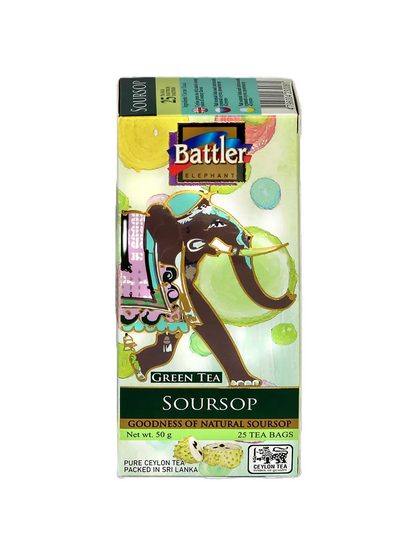 Ceylon Green Tea with Soursop - 25 Tea Bags