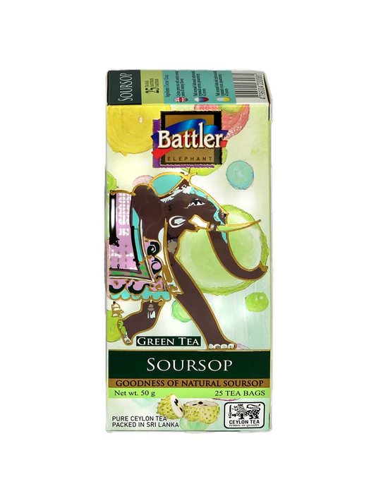 Ceylon Green Tea with Soursop - 25 Tea Bags