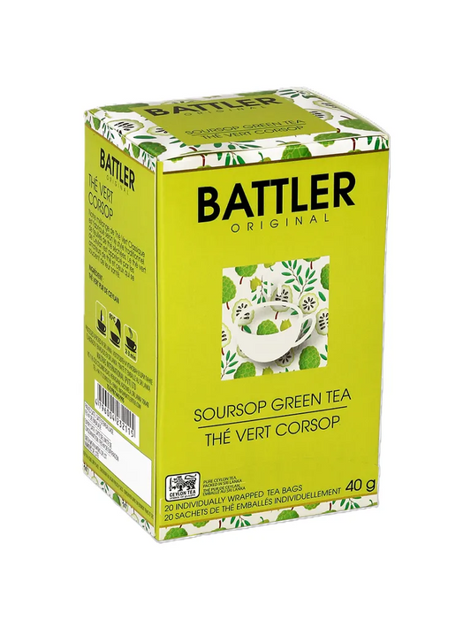 Battler Original Soursop Green Tea – 20 Enveloped Tea Bags