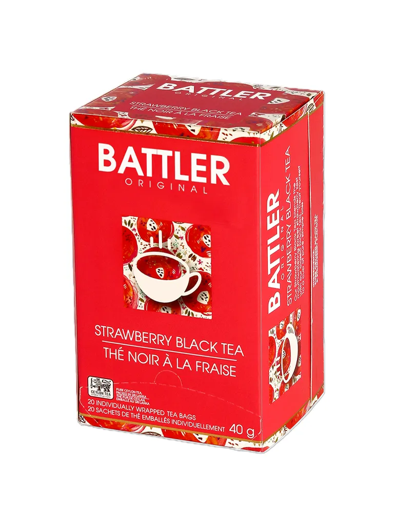Battler Original - Envelope Tea Bags - Strawberry Black Tea