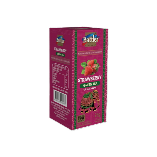 Green Tea With Strawberry - 25g Carton