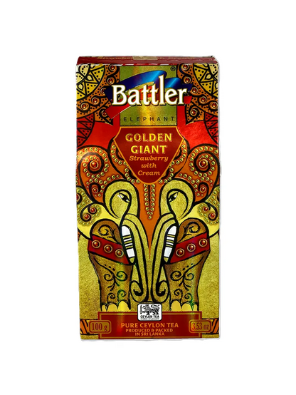 Golden Giant Strawberry With Cream - Ceylon Black Tea 100g