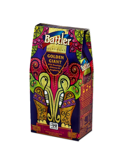 Golden Giant Wild Rosehips, Hibiscus & Raspberry - Ceylon Black Tea 100g