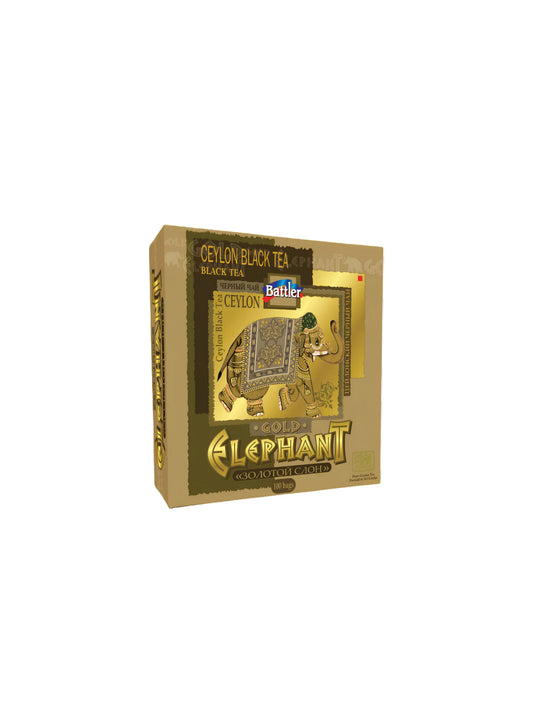 Gold Elephant - Ceylon Black Tea 100 Tea Bags