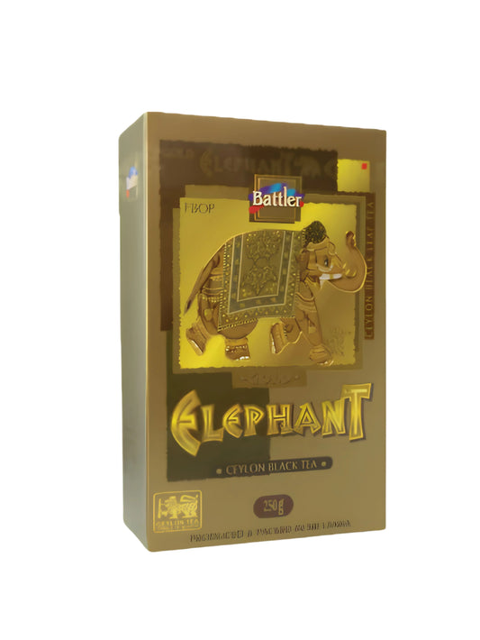 Battler Gold Elephant 250g Loose Leaf FBOP | Pure Ceylon Black Tea