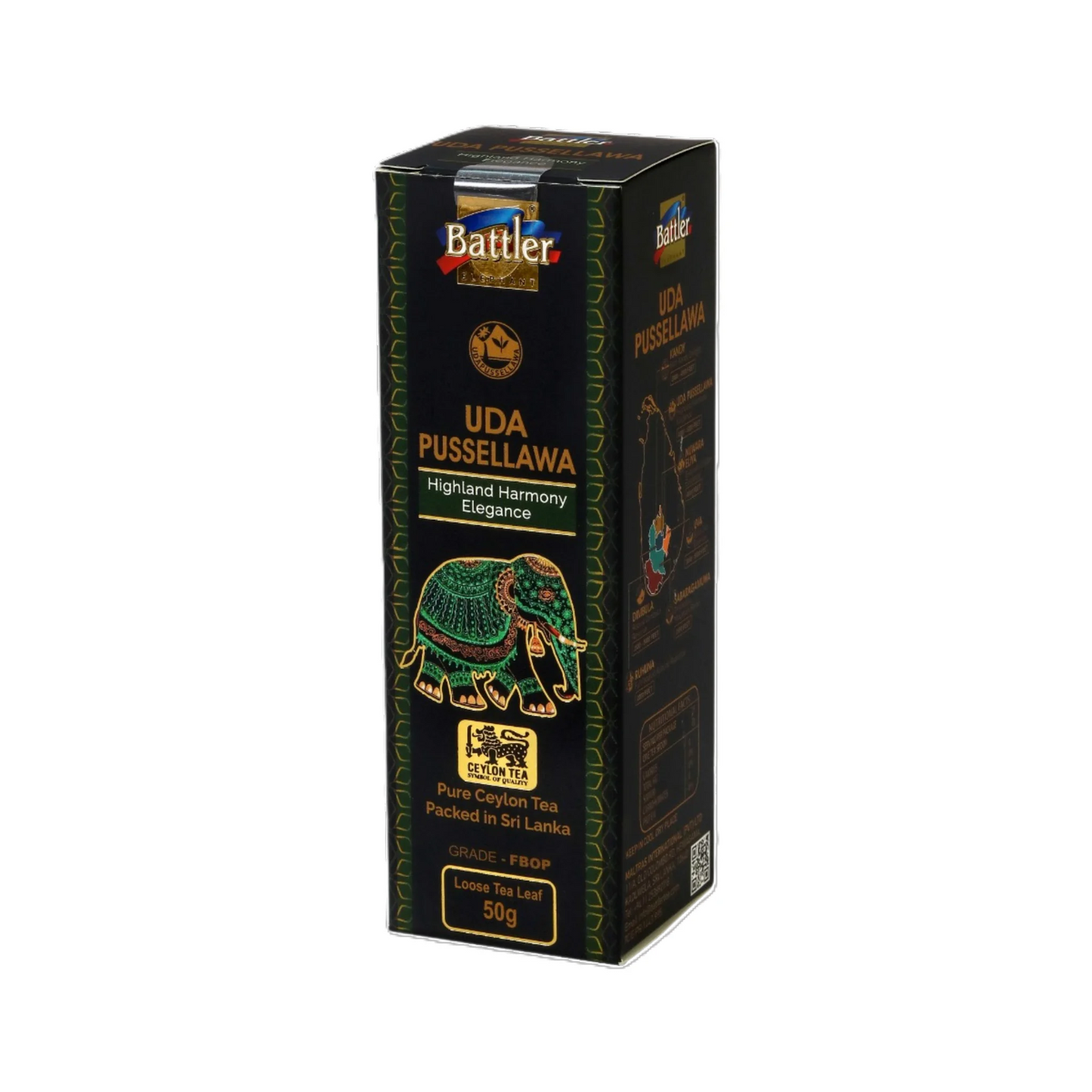 Region Tea Uda Pussallawa - Ceylon Black Tea 50g